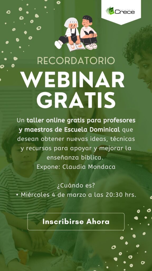 Webinar Escuela Dominical