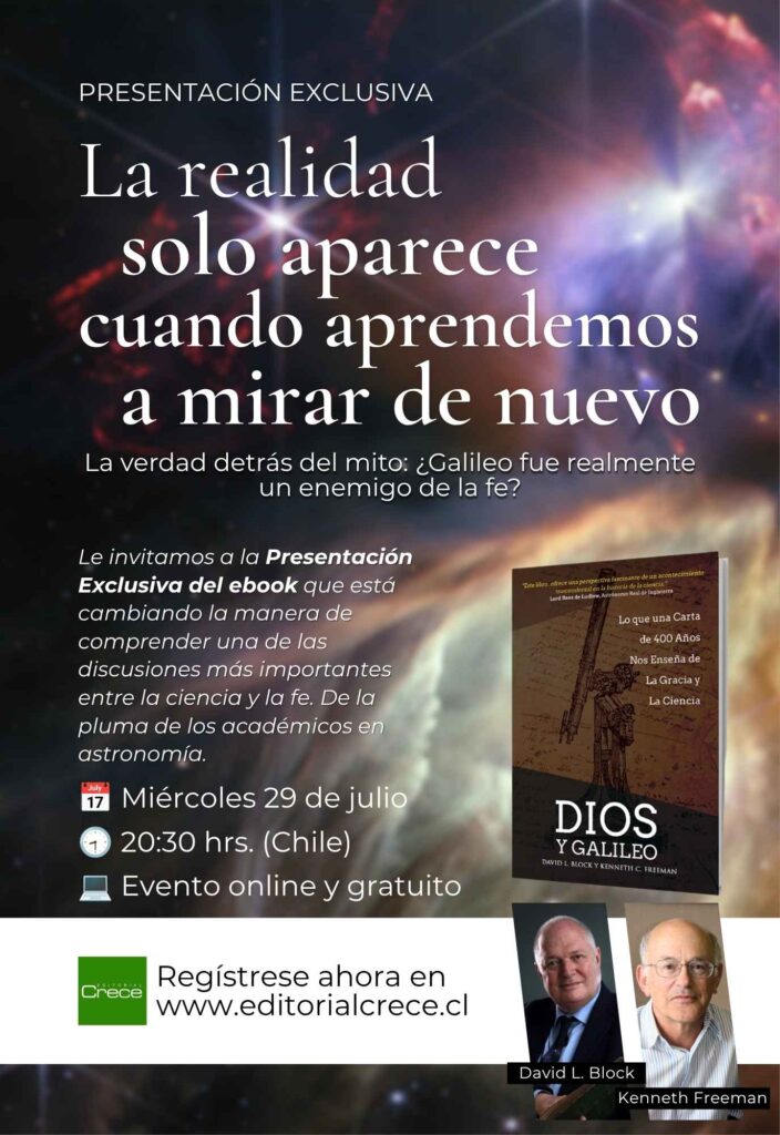 lanzamiento Ebook Dios y Galileo